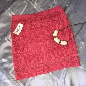 NWT - Forever 21 - Lace mini skirt